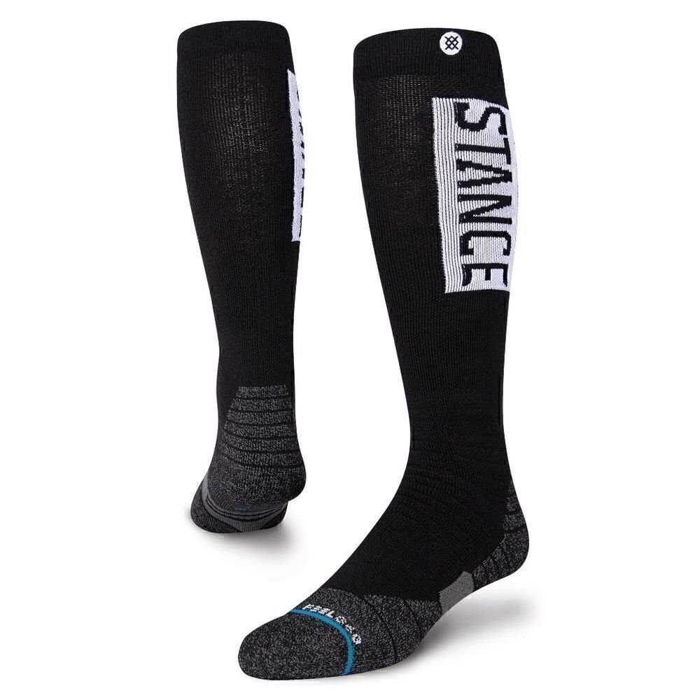 Stance OG Wool 2 Men's Snow Performance Socks Black Size L Infiknit Feel 360